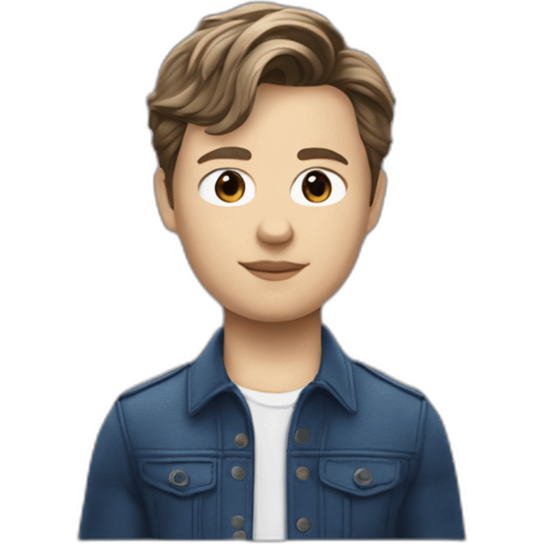 Ansel Elgort baby driver emoji