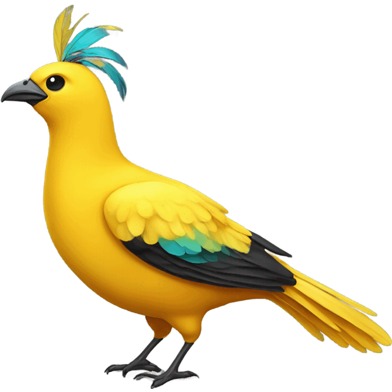 Big yellow bird emoji