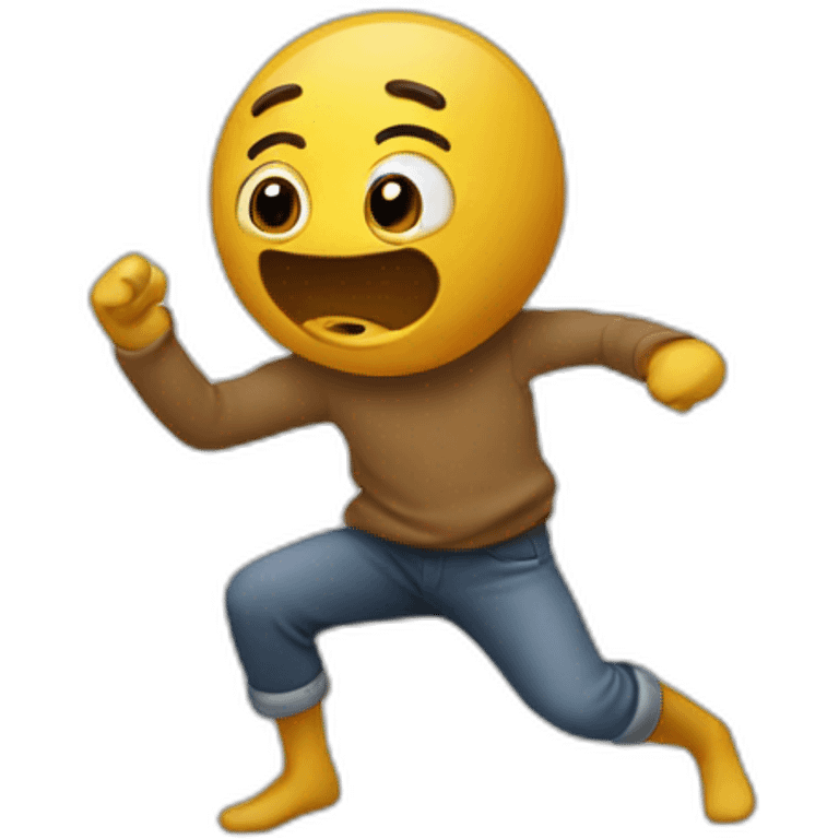 Caca qui fais un dab emoji