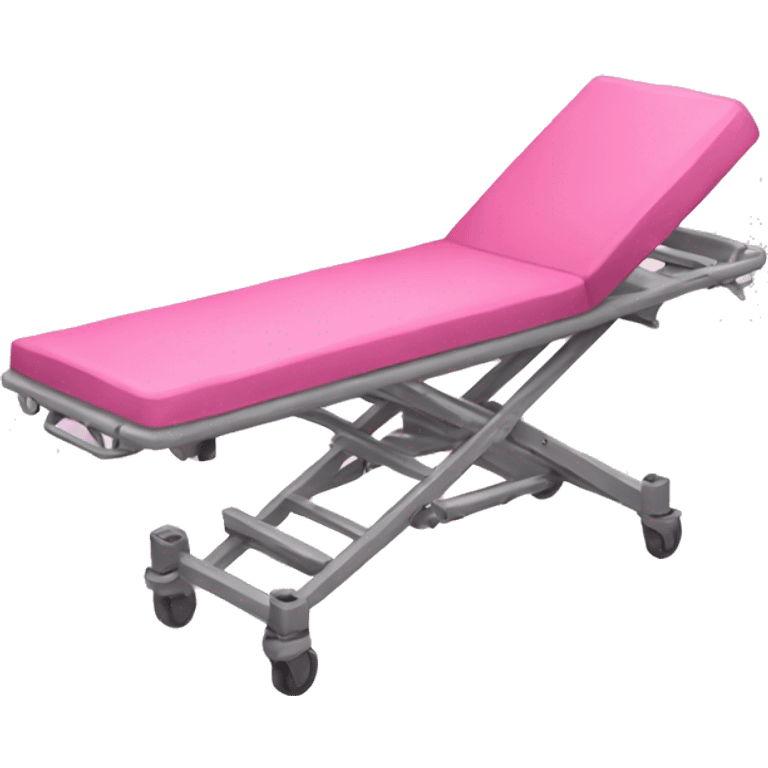 Pink stretcher emoji