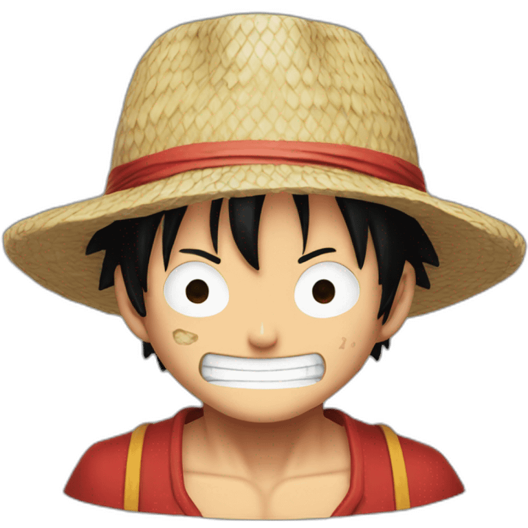 one piece luffy emoji