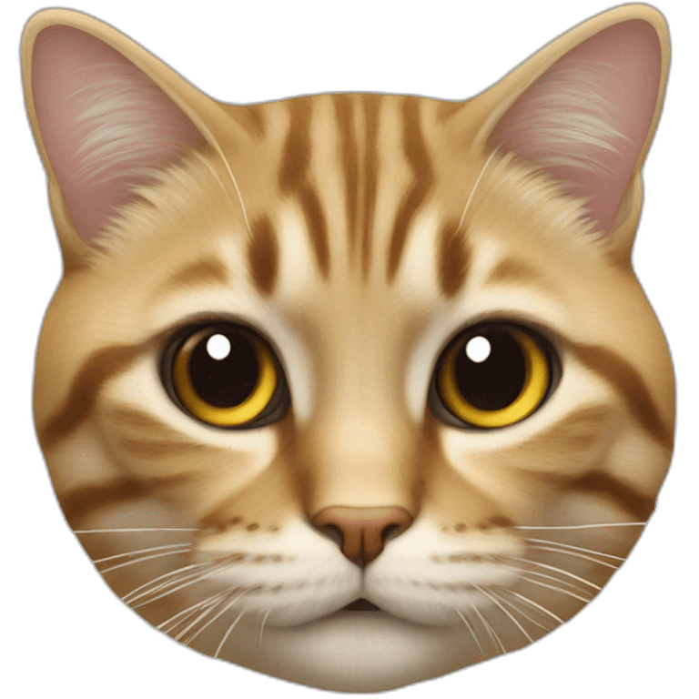 Chat qui fais un poirier emoji