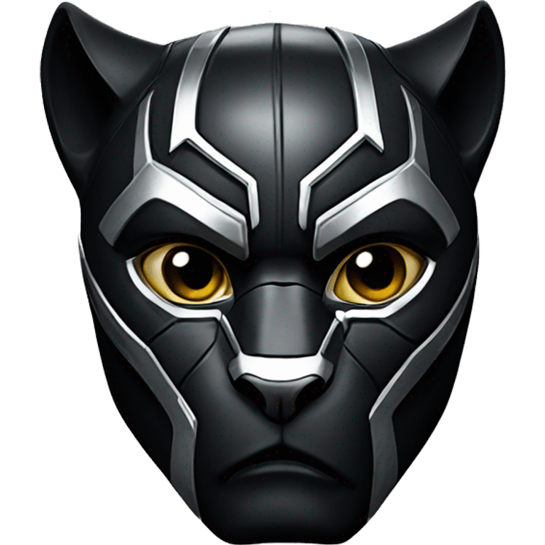 Black Panther, mask, Marvel emoji