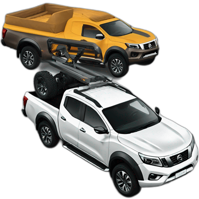 Nissan Navara np300 vert emoji