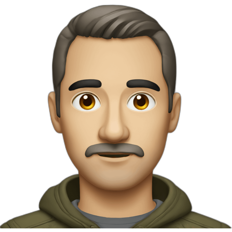 russian-sound-designer-with-unibrow emoji