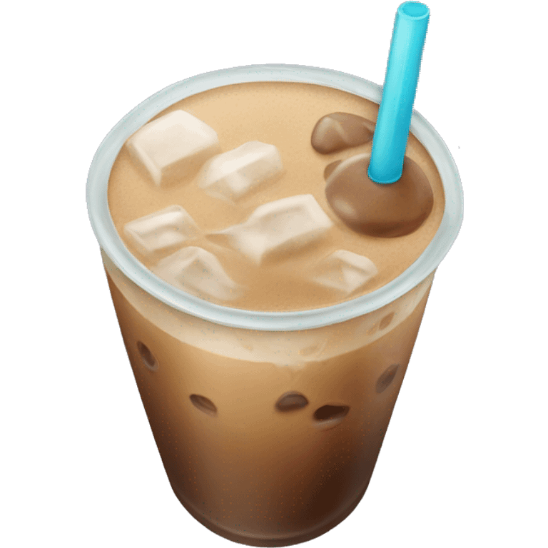 Iced coffee emoji