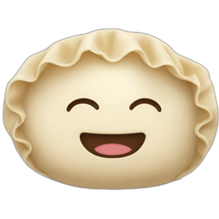 Face dumpling emoji