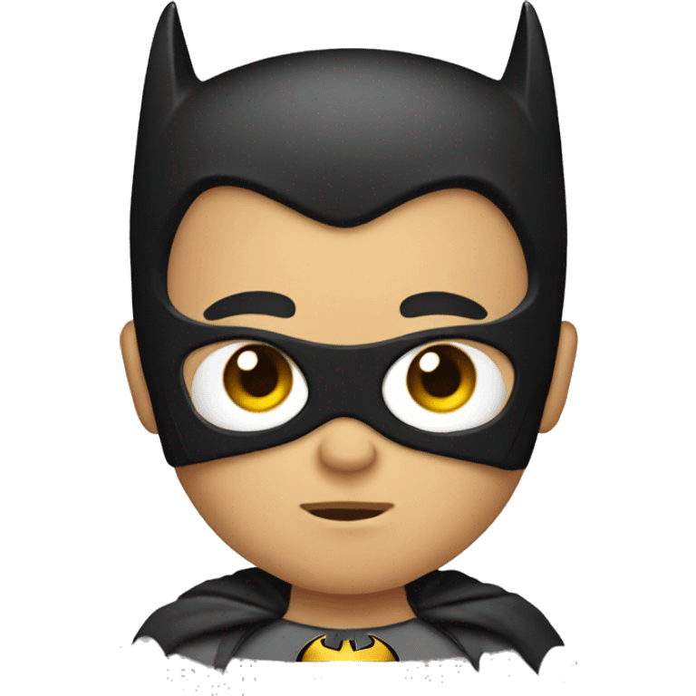 batman with bow on head emoji