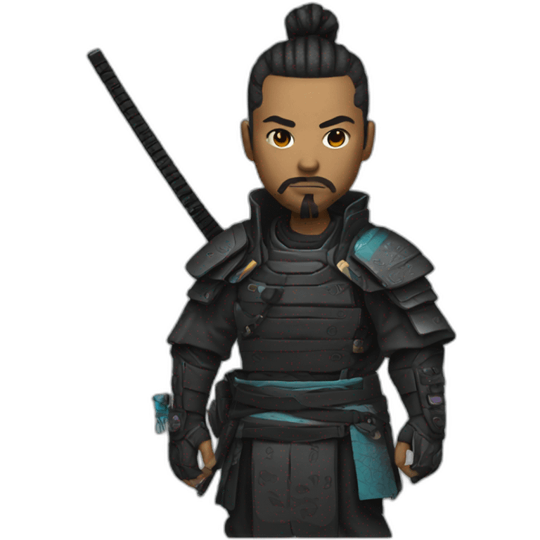 cyberpunk samurai emoji