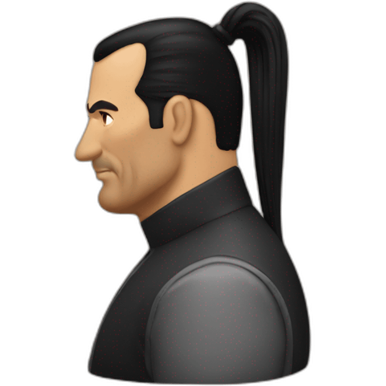 steven seagal ponytail emoji