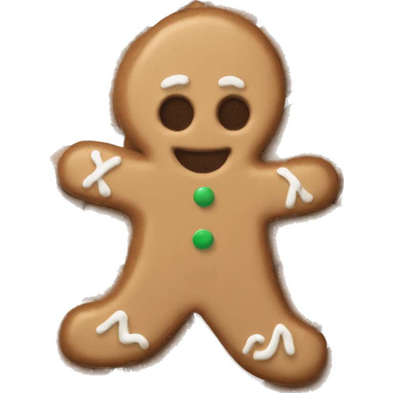 gingerbread cookie emoji