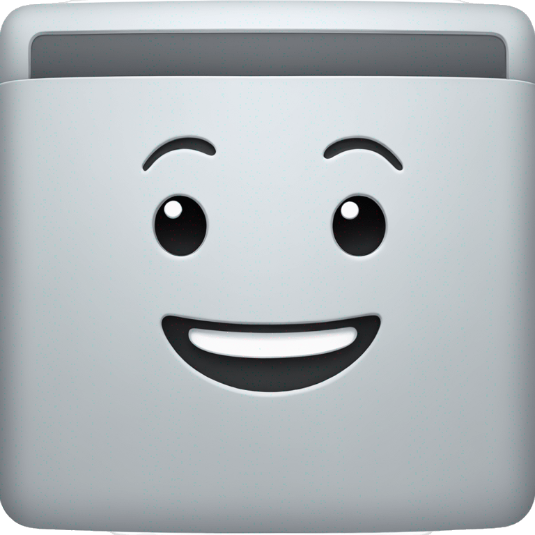 mac book smiling emoji