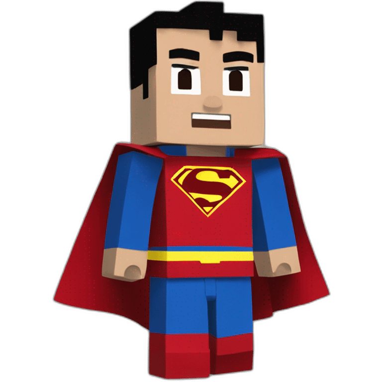 Superman-minecraft-verson emoji