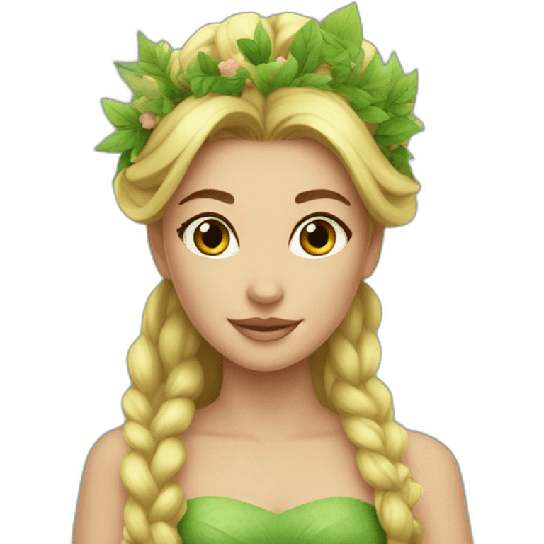 Princess nature emoji