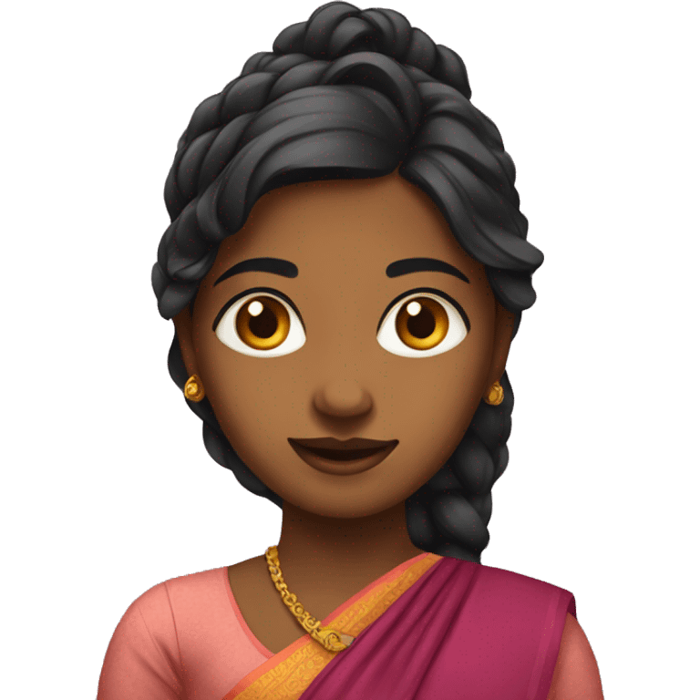 Tamil girl emoji