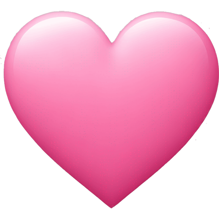 Pink heart emoji