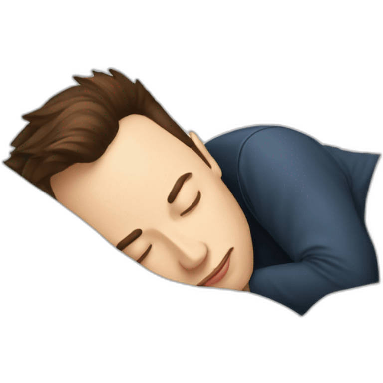 Elon musk sleeping emoji