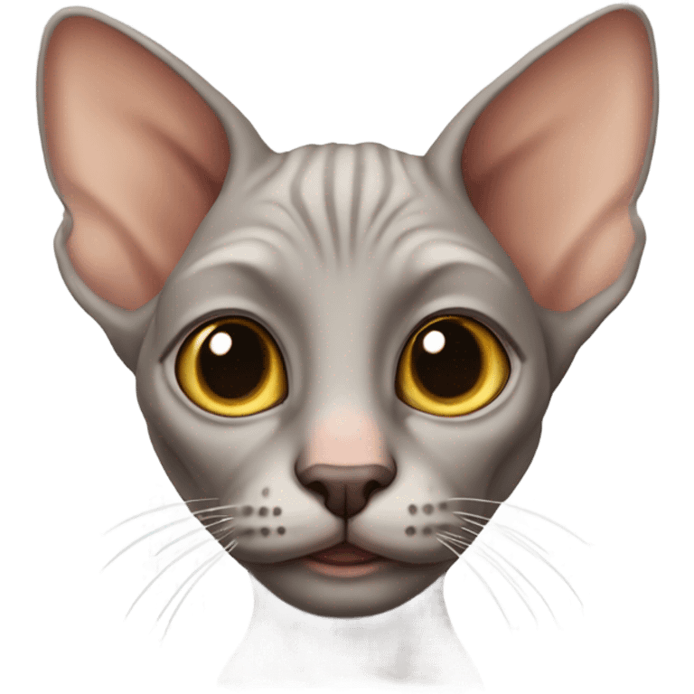 hairless cat emoji