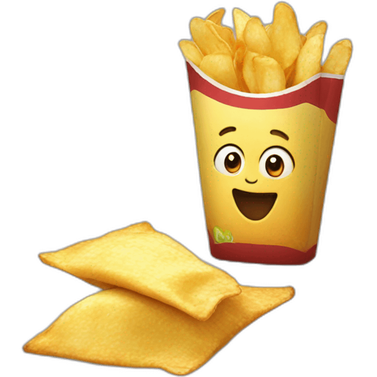 Chips la plus piquante emoji