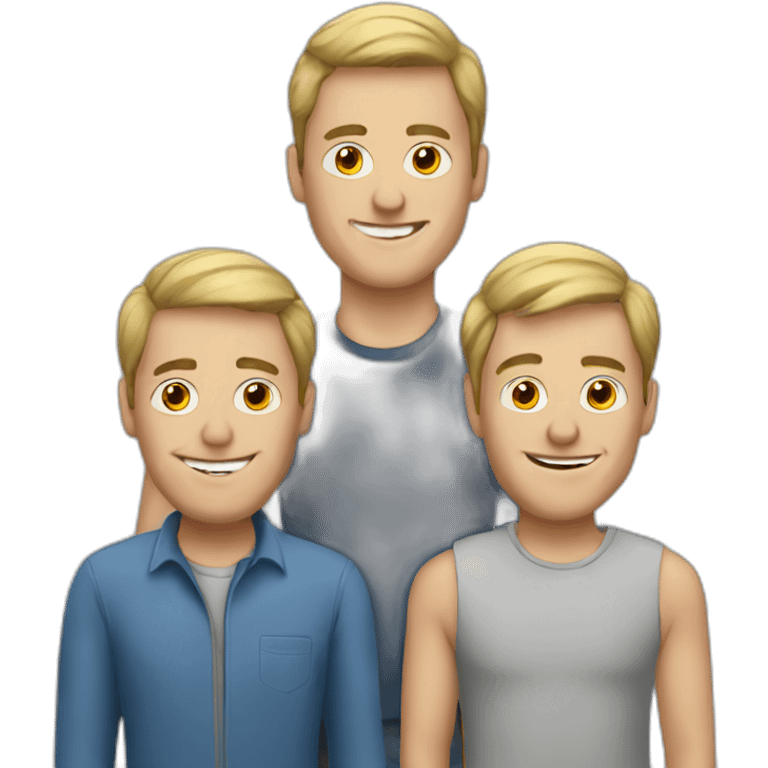 three white dudes with laptops emoji