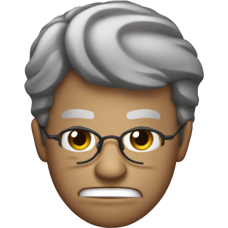 Angry teacher emoji