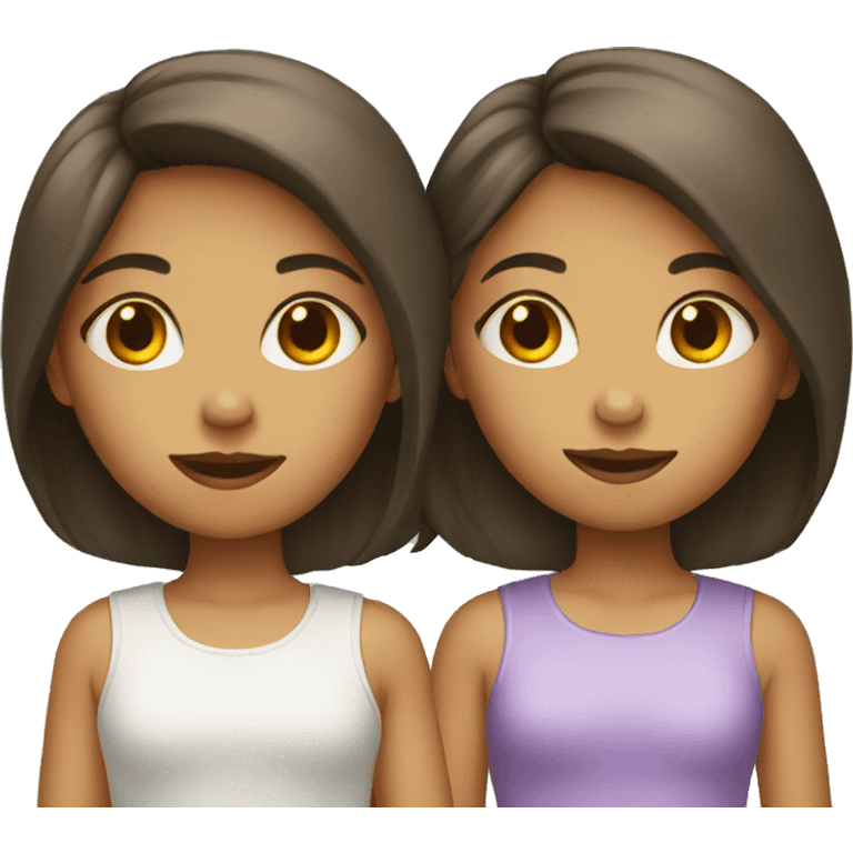 two girls emoji