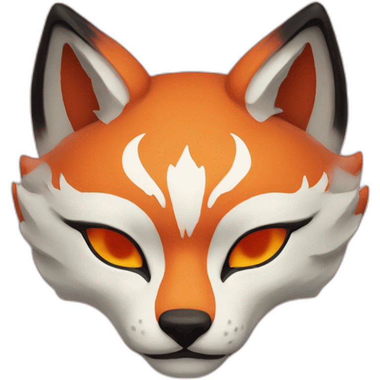 kitsune mask emoji