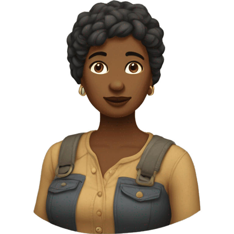 Femme aux gros ventre emoji