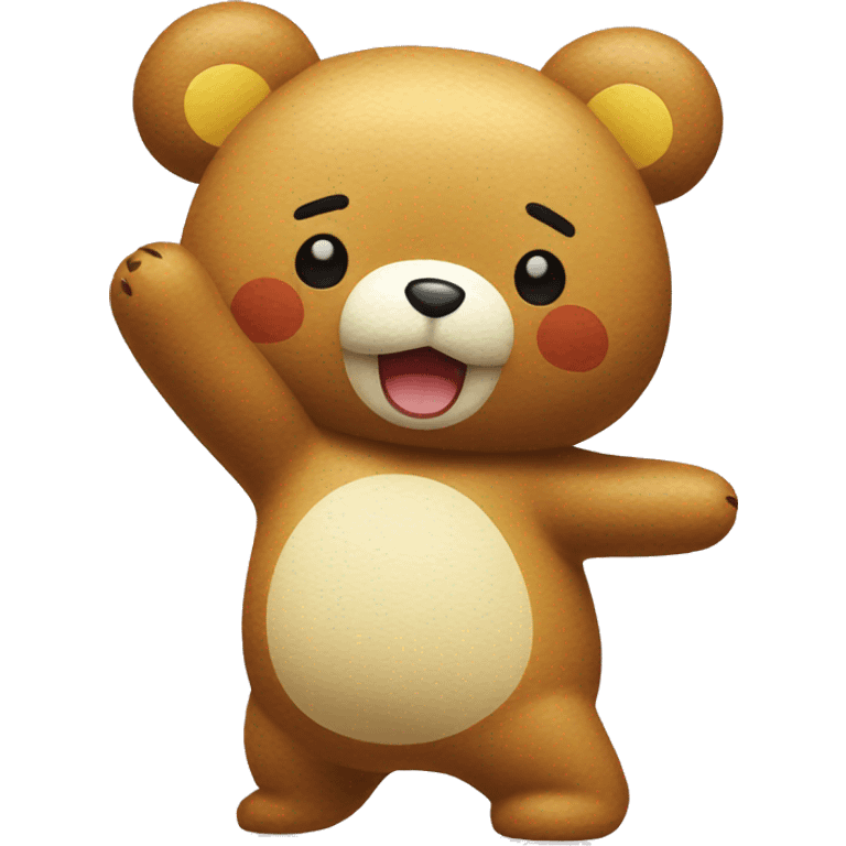 Rilakkuma dancing  emoji