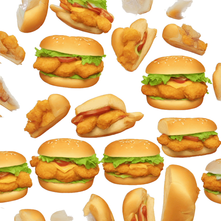 chicken sandwich emoji