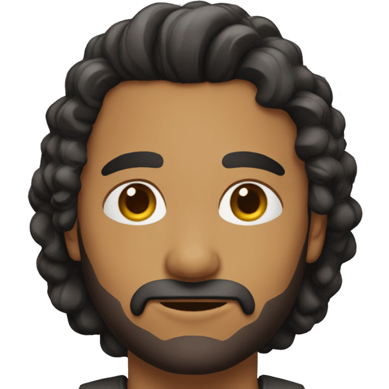 Hombre pelo corto emoji