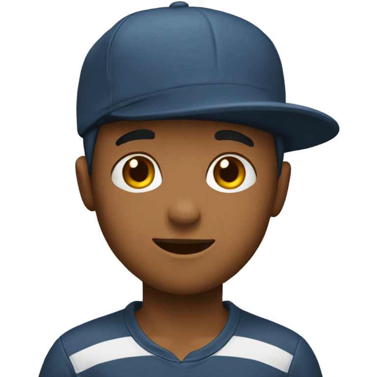 Boy with a cap emoji