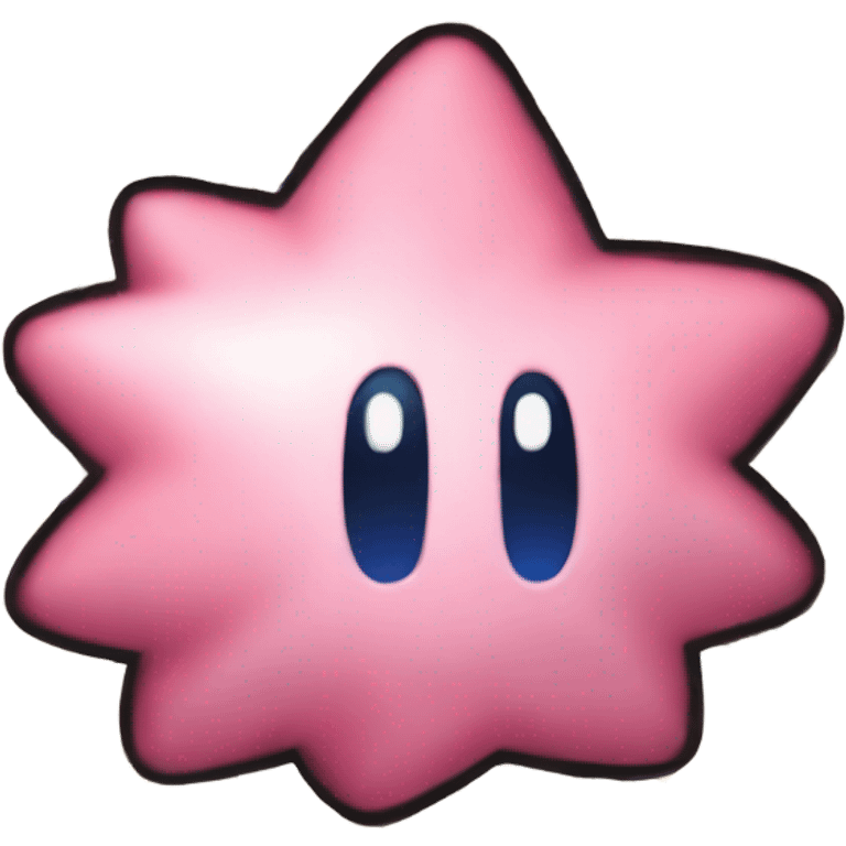 Kirby Mario star emoji