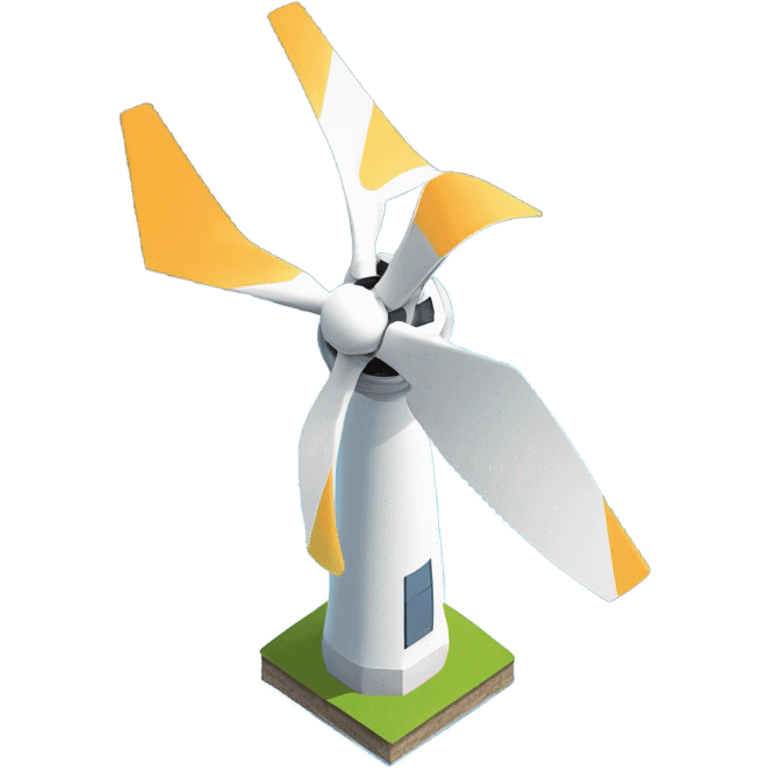 Toroidal gigantic wind turbine generator model isometric geometry UFO propulsion machine air dynamic flow emoji