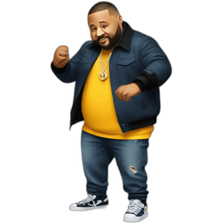 fat dj khaled dancing emoji