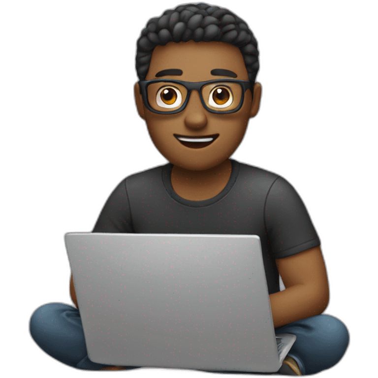 Video editor with laptop  emoji