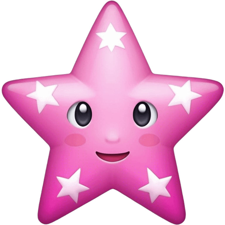 pink magic star emoji