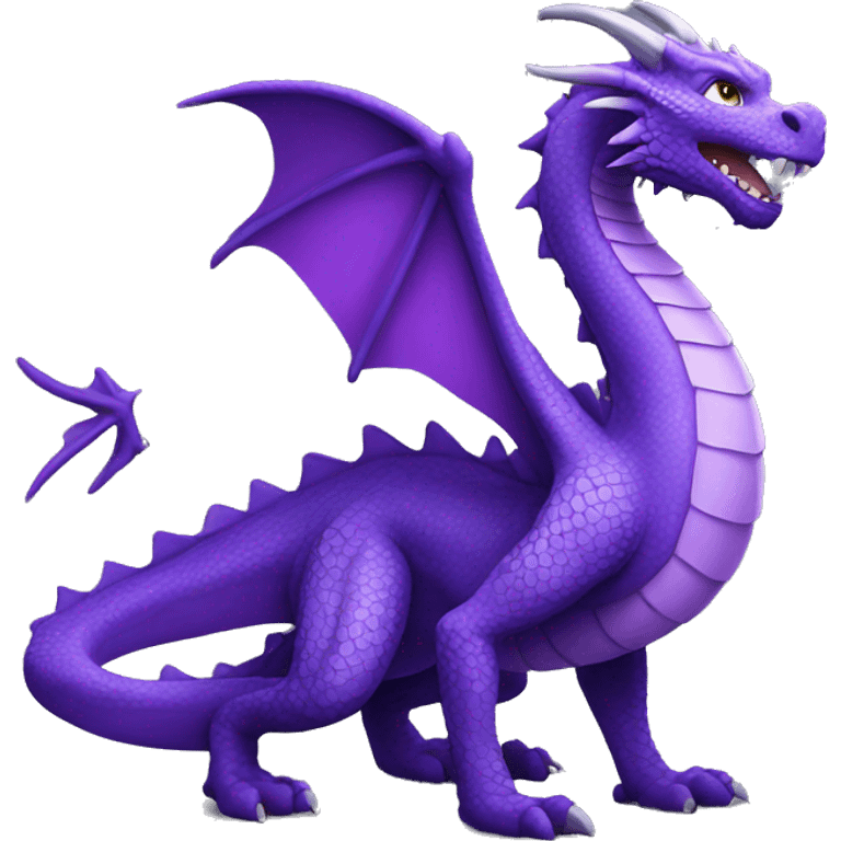 purple dragon emoji