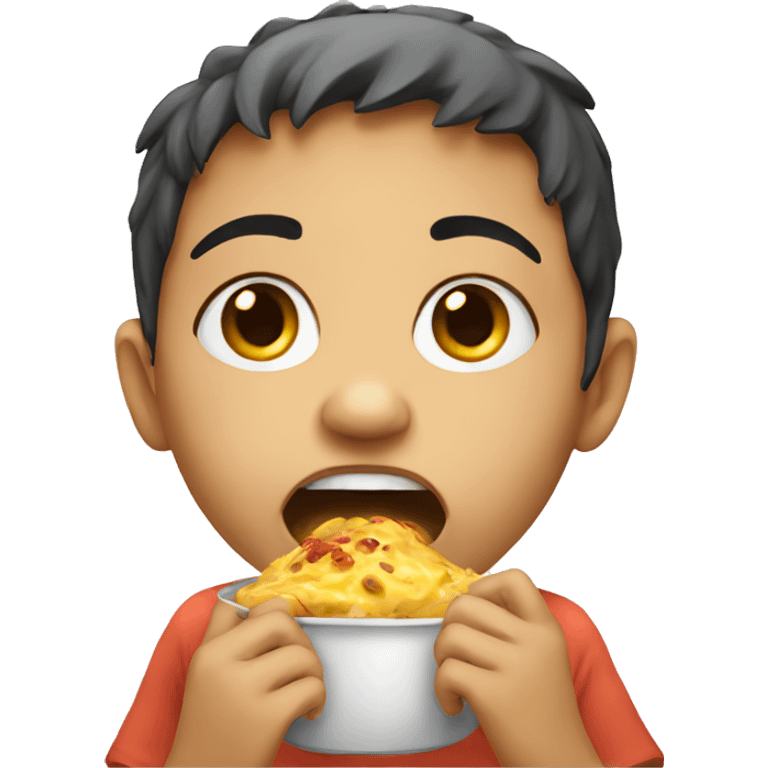 hungry child emoji