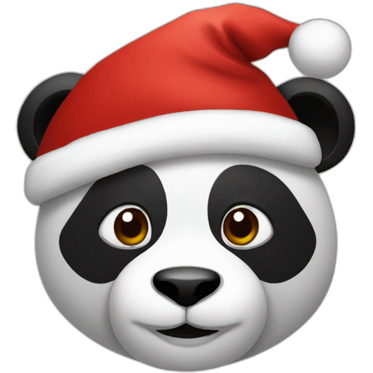 xmas panda emoji