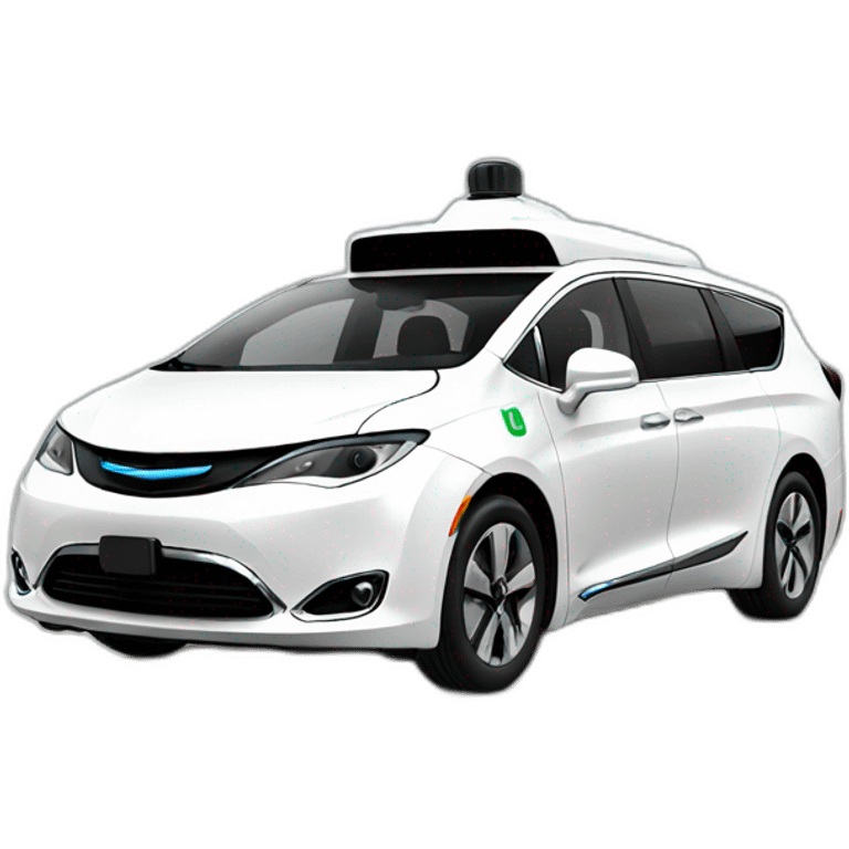 Waymo self driving car emoji