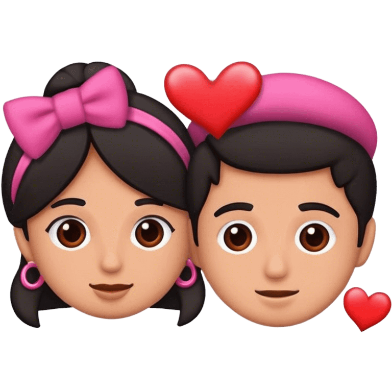 Latinos enamorados  emoji