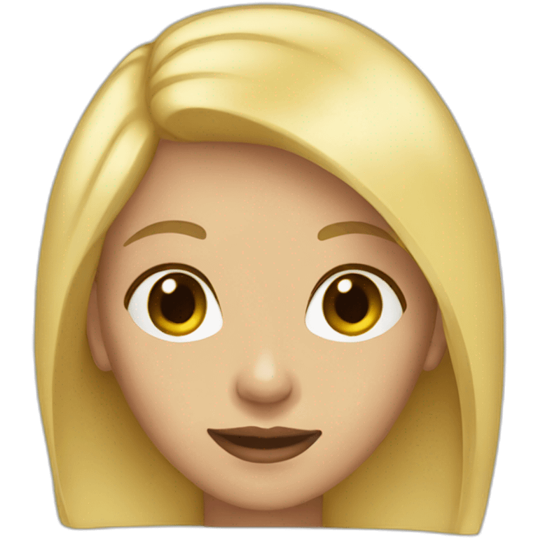 Girl blonde  emoji