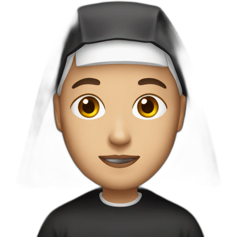 MALE NUN emoji