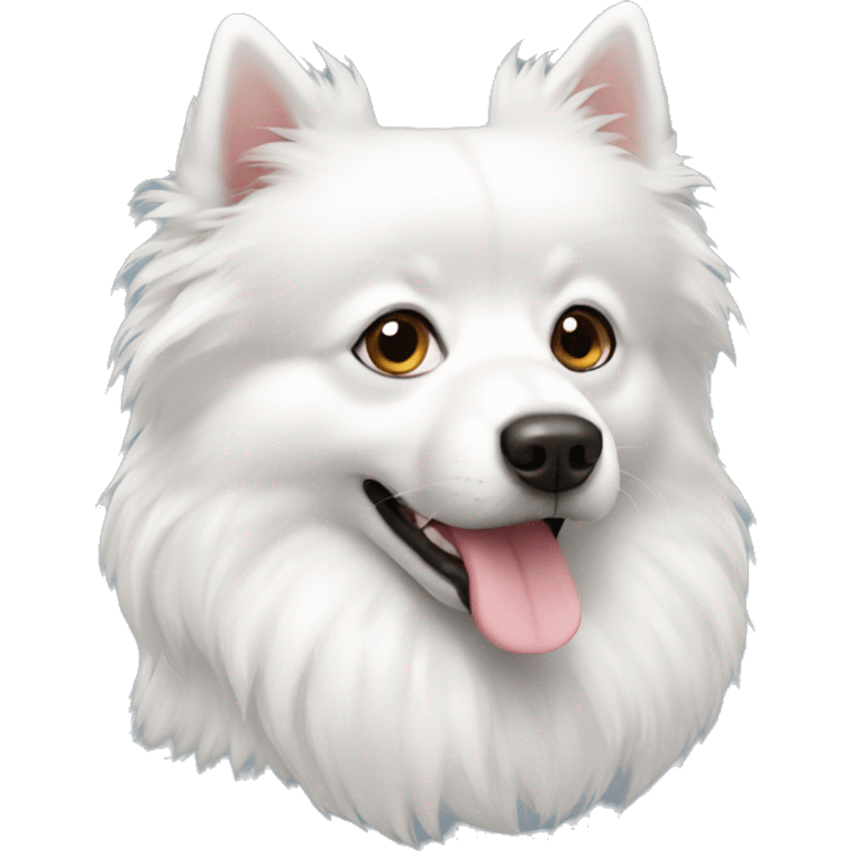 white spitz emoji