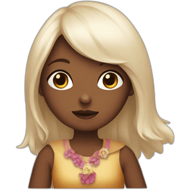 Kara bear lady emoji