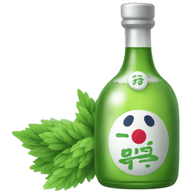 korean soju emoji