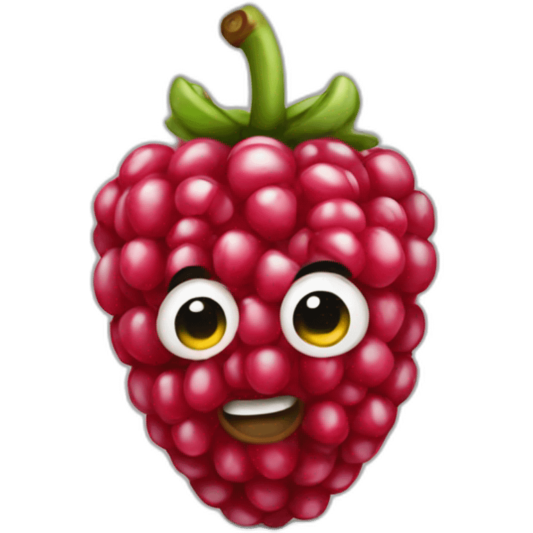 Rasberry emoji