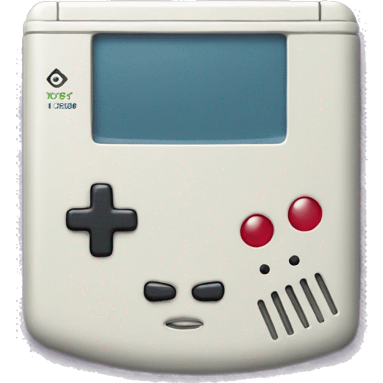 A gameboy emoji