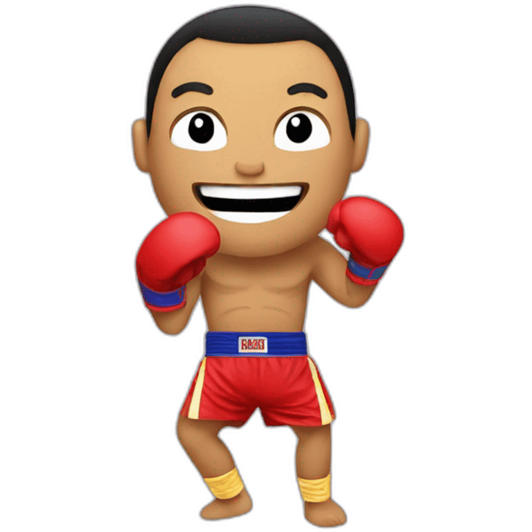 Muay thai emoji